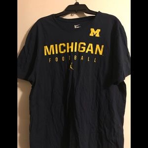 Michigan Football Nike Tee shirt